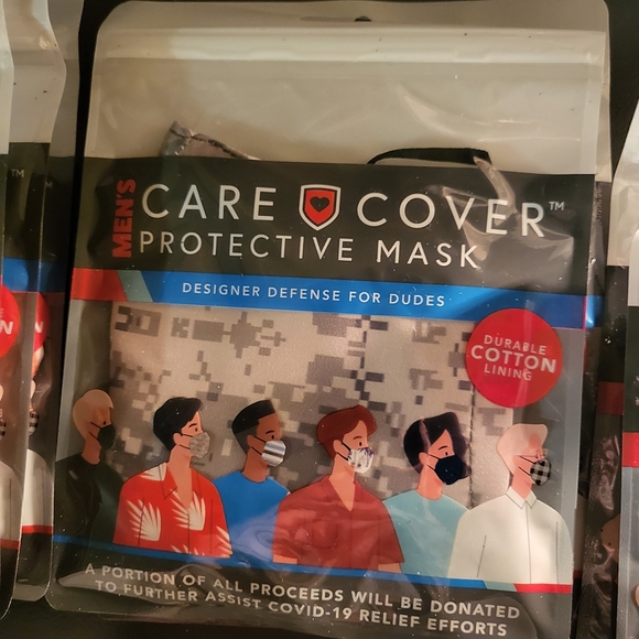 Mens Care Cover Protective Masks Bundle - Picture 9 of 14